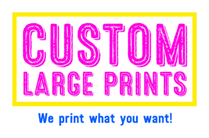 Custom Large Print Logo